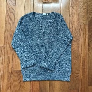 GAP Heathered Blue Sweater (S)